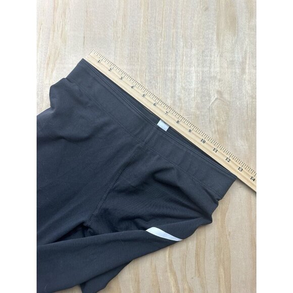 Nike Sportswear Womens Swoosh Logo Leggings Tight Mid Rise Black Small Compress - Picture 6 of 6